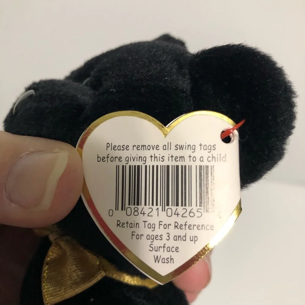 Ty Beanie Baby The‎ End 1999 Y2k Millennium Teddy Bear.
